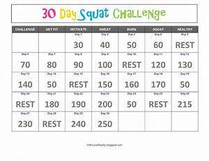With Love Reality 30 Day Squat Challenge