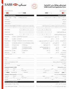 23 Printable Printable Credit Card Application Form Templates Labb By Ag