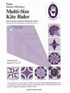 Marti Michell Multi Size Kite Ruler Ruler Kite Making Kite