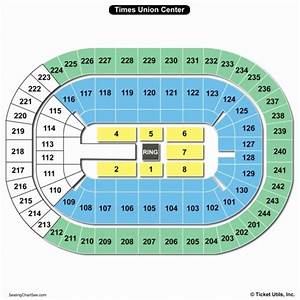 Times Union Center Seating Chart Seating Charts Chart Seating
