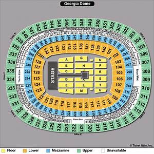 georgia dome tickets events seating chart