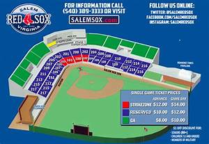 Seating Chart Salem Red Sox Toyota Field