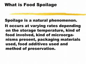 Ppt Food Spoilage Powerpoint Presentation Free Download Id 3394389