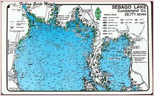 Sebago Lake Depth Chart