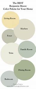 benjamin moore paint color palette