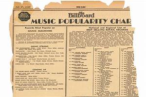 Happy Birthday Billboard Charts July 27 1940 Billboard