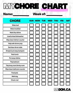 Kids Chore Chart Family Task Lists Kids To Do And Done Family Schedule