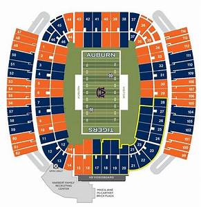 Auburn Football Seating Map Elcho Table