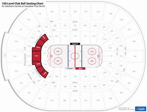 Club And Premium Seating At Canadian Tire Centre Rateyourseats Com
