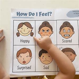 Mindful Little Feelings Chart Emotions Chart For Kids Mindful