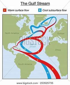 Gulf Stream Chart Vector Photo Free Trial Bigstock