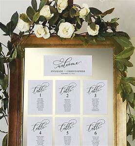 Wedding Seating Chart Cards Seating Cards Editable Printable Seating