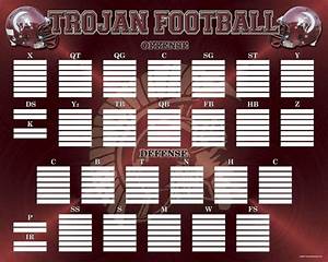 printable blank football depth chart