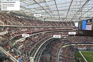 Sofi Stadium Seating Chart Rateyourseats Com