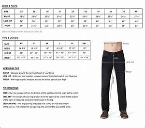 Mens Size Chart Google Search Http 7forallmankind Com Images