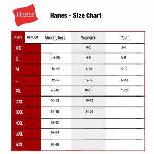 Hanes Sizing Chart A Comprehensive Guide For Accurate Fit Read This
