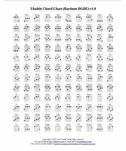 Baritone Ukulele Chord Chart Pdf Free Download Printable