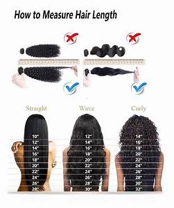 8a Brazilian Hair Body Wave Hair Extension Lengths Hair Chart