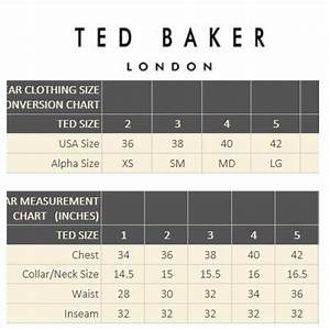 Ted Baker Sizing Chart A Comprehensive Guide To Finding Your Perfect