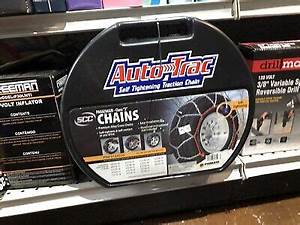 Peerless Auto Trac 0155510 Tire Chains Self Tightening Class Quot S
