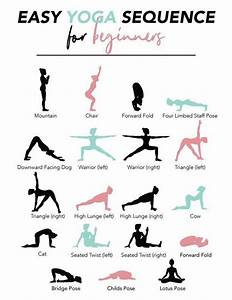 Yoga Sequence For Beginners Printable