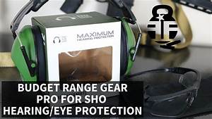 Budget Range Gear Pro For Sho Hearing Eye Protection Youtube