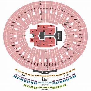 Rose Bowl Stadium Seating Chart Maps Pasadena