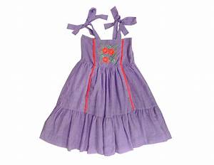  Catalou Girls Toddler Kids Purple Lace Tara Dress 2 10y