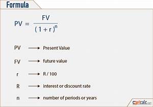 Present Value Pv Calculator