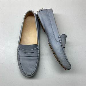 M Gemi Shoes M Gemi Hand Stitched Suede True Moccasin Oval Toe