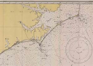 Old Nautical Charts Eastern Shoreline