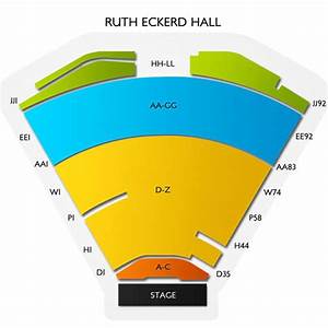 Ruth Eckerd Hall Seating Chart Vivid Seats