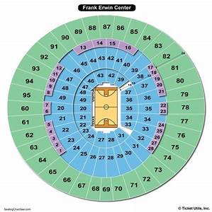 Frank Erwin Center Seating Chart Seating Charts Tickets
