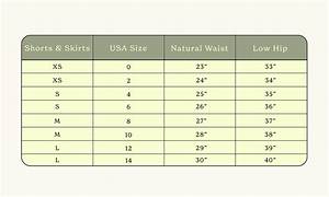 Size Chart Just Usa Jeans