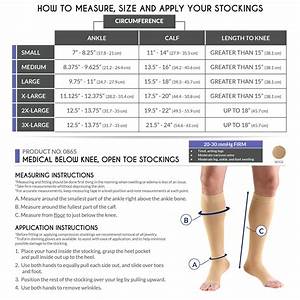 Compression Size Chart