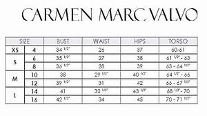  Marc Valvo Fit Guide Blum 39 S Swimwear Intimate Apparel