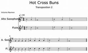  Cross Buns Sheet Music For Alto Saxophone Flute