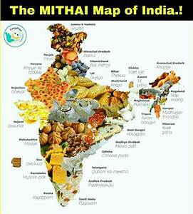 Food Map Of India