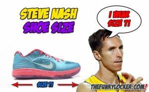 Steve Nash Shoe Size Find Out What Size Sneakers Nash Wears