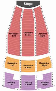 Paramount Theatre Seating Chart Maps Anderson