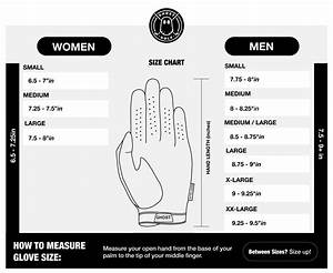 Golf Glove Size Chart For Adults Kids How To Know The Right Size