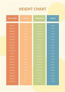 Height Chart In Pdf Download Template Net