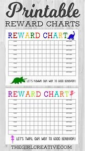 Printable Reward Charts Boy Girl Star Chart For Kids Printable