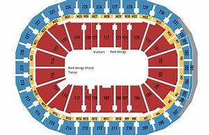 Breakdown Of The Little Caesars Arena Seating Chart Detroit Red Wings