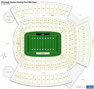 Heinz Field Seating For Steelers Games And Pittsburgh Football