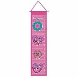 Personalized This Abby Cadabby Sesame Street Growth Chart