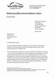 Reference Letter From Employer How To Write A Good One Career Cliff