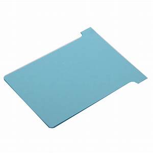 Nobo T Card Size 2 48 X 85mm Light Blue Pack Of 100 2002006