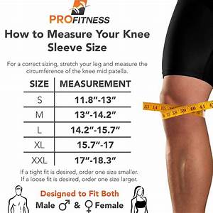 7mm Thick Neoprene Knee Sleeves By Totalprofitness Profitness