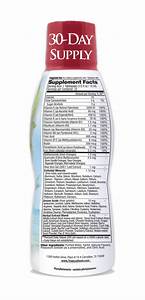 Multi Vitamin And Mineral Liquid Supplement 16 Fl Oz Tropical Oasis